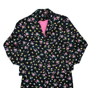 Vintage 1960s Urchin California Floral Skirt Suit – Size 0–2